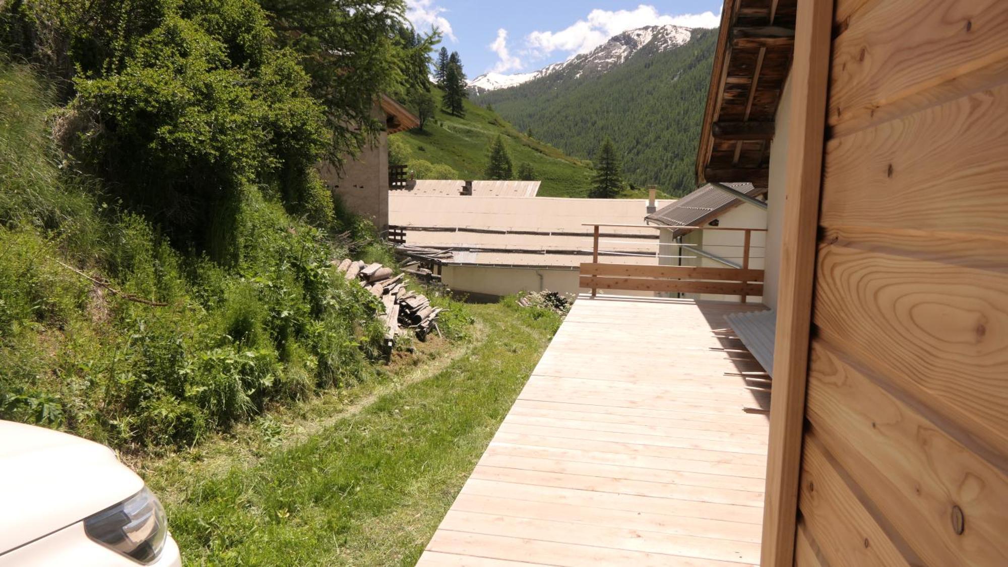 Le Grenier Du Roux Apartment Abriès Exterior foto